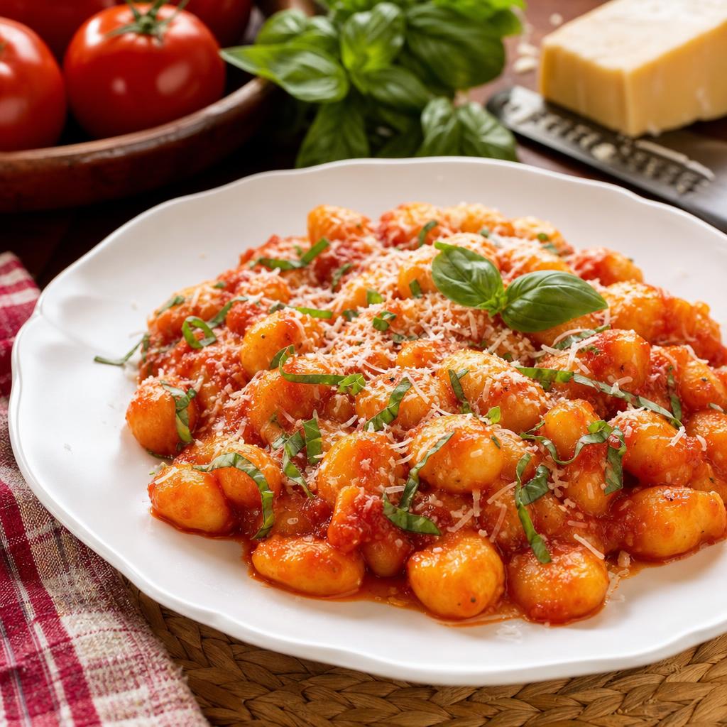 Nhoque de Batata Artesanal ao Molho de Tomate
